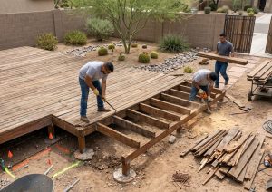 Preparing for Deck Removal in Phoenix