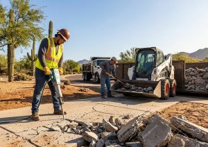 How Long Does Concrete Removal Take in Cave Creek?