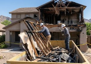 Residential Fire Damage Demolition Specialists in Phoenix