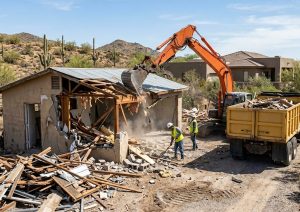 Garage Demolition and Cleanup Services in Carefree