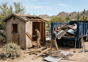Cost of Shed Demolition in Cave Creek