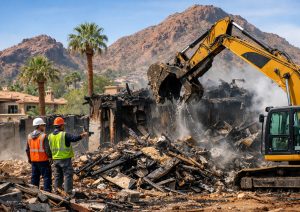 Fire Damage Demolition Contractors in Paradise Valley