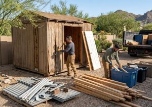 Eco-Friendly Shed Demolition in Scottsdale