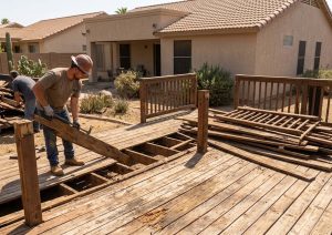 Residential Deck Removal Specialists in Tempe