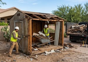 Residential Shed Demolition Specialists in Cave Creek