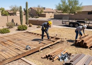 Eco-Friendly Deck Removal in Tempe