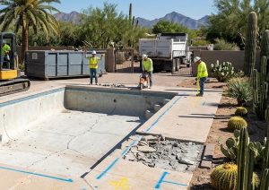 Preparing for Pool Removal in Paradise Valley