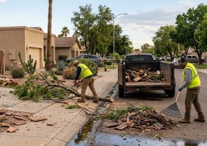 How Long Does Storm Damage Cleanup Take in Tempe?